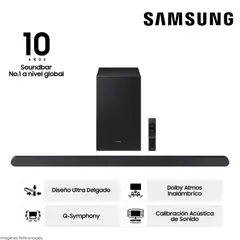 SAMSUNG - Soundbar Bluetooth Dolby Atmos Subwoofer HW-S700D