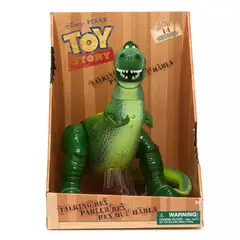 PIXAR - Muñeco Oficial Toy Story Rex Interactivo con Sonidos Altura 30cm