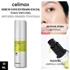 CELIMAX - Serum Concentrado Facial Todo Tipo Piel - The Vita A Retinol Shot Tightening Serum 30ml