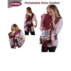 GENERICO - Canguro Mochila Ergonómica Extra Confort 3 en 1