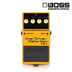 BOSS - Pedal Análogo OS-2 - Sistema de Overdrive y Distorsión