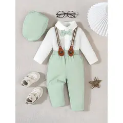 GENERICO - TRAJE TERNO DE NIÑO BEBE PARA BAUTIZO