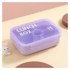 GENERICO - Lunch Box Taper para Comida con Tomatodo color Púrpura