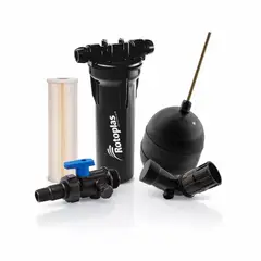 ROTOPLAS - Pack Multiconector + Filtro para Tanques + Válvula y Flotador