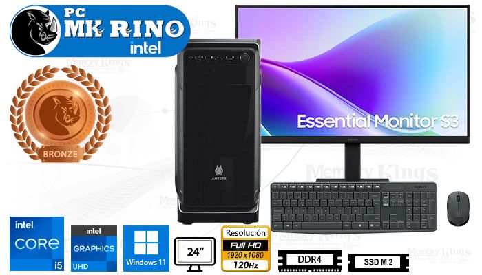 Computadora Core i5-12600K Xtreme E230 Plus 16GB 512GB 24 Windows 11