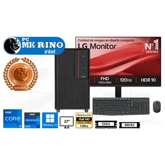 INTEL - Computadora Core i5-12600K Xtreme XM-410 16GB 512GB 27 Windows 11