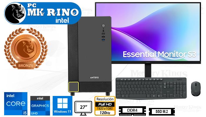 Computadora Core i5-12600K Xtreme XM-420 16GB 512GB 27 Windows 11