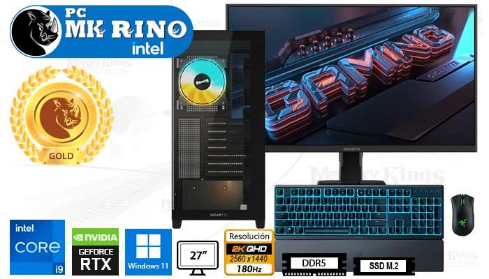 Computadora Core i9-12900KF C500 Panoramic 16GB 1TB 27 RTX 5060 Windows 11