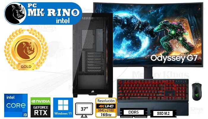 Computadora Core i9-14900KF 3500X RS-R ARGB 32GB 2TB 37 RTX 5070 Windows 11
