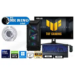 INTEL - Computadora Core Ultra 7 265KF TUF GT301 16GB 1TB 27 RTX 5070 Windows 11