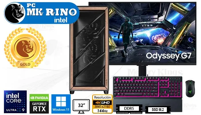 Computadora Core Ultra 9 285K Flux Pro 32GB 2TB 32 RTX 5090 Windows 11