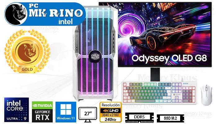 Computadora Core Ultra 9 285K HAF 700 EVO 32GB 2TB 27 RTX 5090 Windows 11