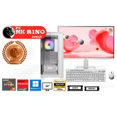 AMD - Computadora Ryzen 5 3400G CX300 White 16GB 512GB 24 Radeon Vega 11 Windows 11