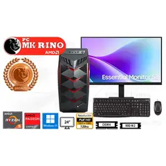 AMD - Computadora Ryzen 5 3400G Elegant 650 16GB 512GB 24 Radeon Vega 11 Windows 11