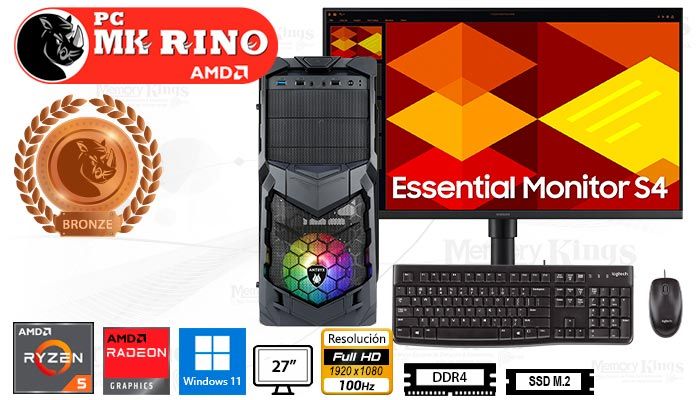 Computadora Ryzen 5 5600GT Elegant 670 16GB 512GB 27 Radeon Windows 11