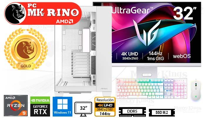 Computadora Ryzen 9 9950X Constellation C8 32GB 2TB 32 RTX 5090 Windows 11