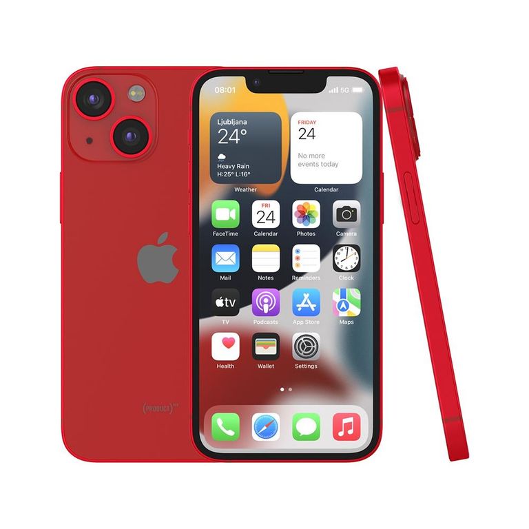 IPhone 13 , 128GB ,Grado B, Rojo, Leer Descripción, ENTREGA INMEDIATA, Reacondicionado