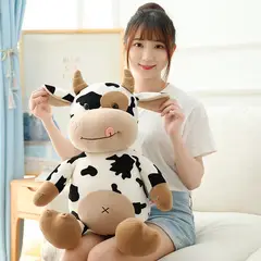 GENERICO - Peluche Vaquita Manchas 85 cm