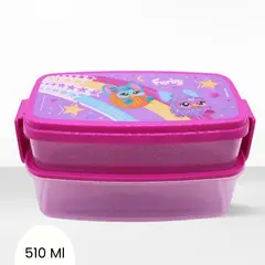 GENERICO - Taper para Nina PP Furby de 2 Niveles 510 ml