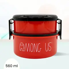 GENERICO - Taper para Nino Among Us con Divisiones 560 ml