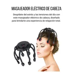 OEM - Masajeador de cabeza electrico tipo pulpo