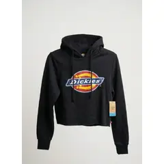 DICKIES - SUDADERA CON CAPUCHA FLEECE GIRL JUNIORS NEGRO NIÑA