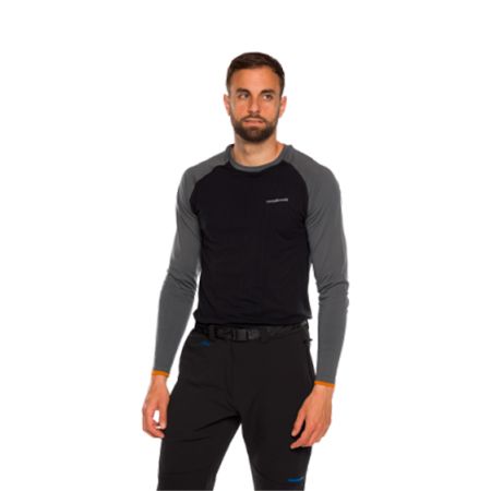 CAMISETA INTERIOR TERMICA HOMBRE ANTRACITA CLARAC -