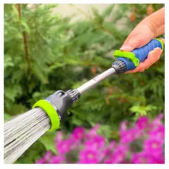 SCHMIDT - Pistola de Riego Extensor de Manguera para Jardin Arbustos Arbol Multichorro