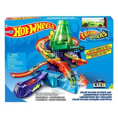 HOT WHEELS - Pista Color Shifters Laboratorio Científico
