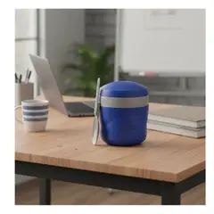 THERMOS - TERMO DE COMIDA SNACK JAR AZUL 235 ML