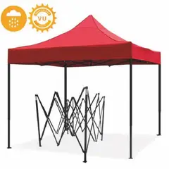 GENERICO - TOLDO PLEGABLE 3x3 METROS PROTECCIÓN TOTAL PARA TUS EVENTOS