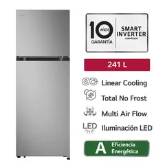 LG - Refrigeradora Top Freezer 241L VT24BPY No Frost