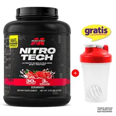 MUSCLETECH - NITRO TECH WHEY PROTEIN 1.81 KG PROTEINA STRAWBERRY