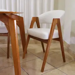 GENERICO - Juego de Comedor Bastón 6 sillas