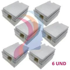 GENERICO - 6 UNIDADES Almohadilla L1110 L1210 L3110 L3210 L3150 L3250