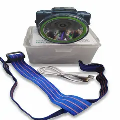 EWTTO - Faro Frontal LED Recargable 30W con Pantalla Digital y Protección IP65