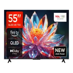 TCL - Televisor QLED 55" Smart TV Ultra HD 4K Año 2025 55T6C