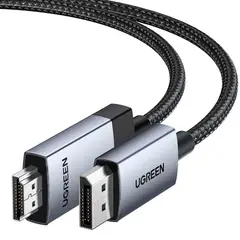UGREEN - Cable Displayport A Hdmi 4k 3m Alta Resolución
