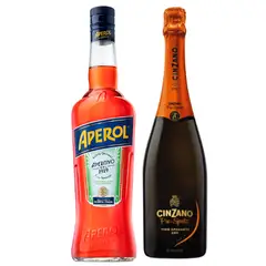 APEROL - Pack Licor & Espumante CINZANO To Spritz Botella 750ml