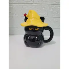 GENERICO - TAZA GATITO 3D NEGRO