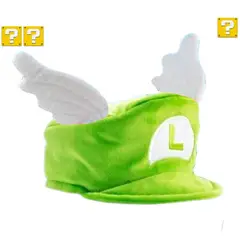 GENERICO - Gorro Luigi con Alas Importado - Niños y Adutlos