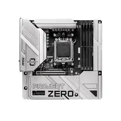 MSI - Placa madre PRO B650M Project Zero AMD AM5 conectividad HDMI-DP