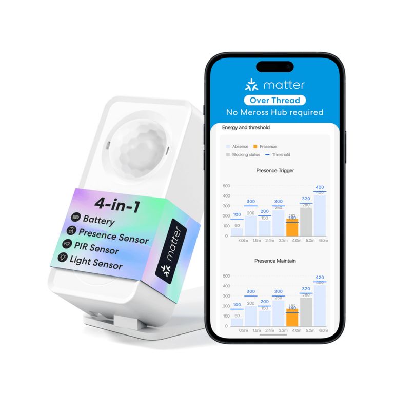 Sensor de Presencia Inteligente Apple HomeKit