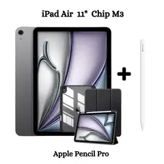 APPLE - Nuevo iPad Air 11″ Chip M4 Wifi 256GB - Space Gray 2026 + Pencil Pro + Regalo