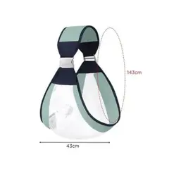 GENERICO - Porta Bebé tipo Canguro Ajustable Fular para Bebé Niño