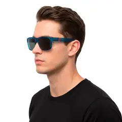 GENERICO - LENTES DE SOL HOMBRE UV400 LUNAS CIRCULAR