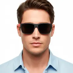 GENERICO - LENTES DE SOL HOMBRE UV400 LUNAS CIRCULAR