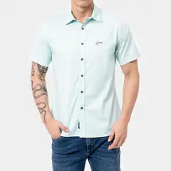 GZUCK - Camisa Moda Popelina Stretch Grexon Hombre