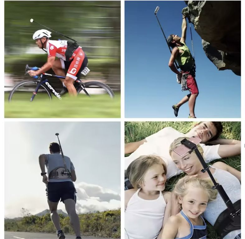 Accesorio Camara 360 para Vista Trasera Drone Aerea Insta360 Go Pro