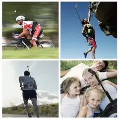 GENERICO - Accesorio Camara 360 para Vista Trasera Drone Aerea Insta360 Go Pro